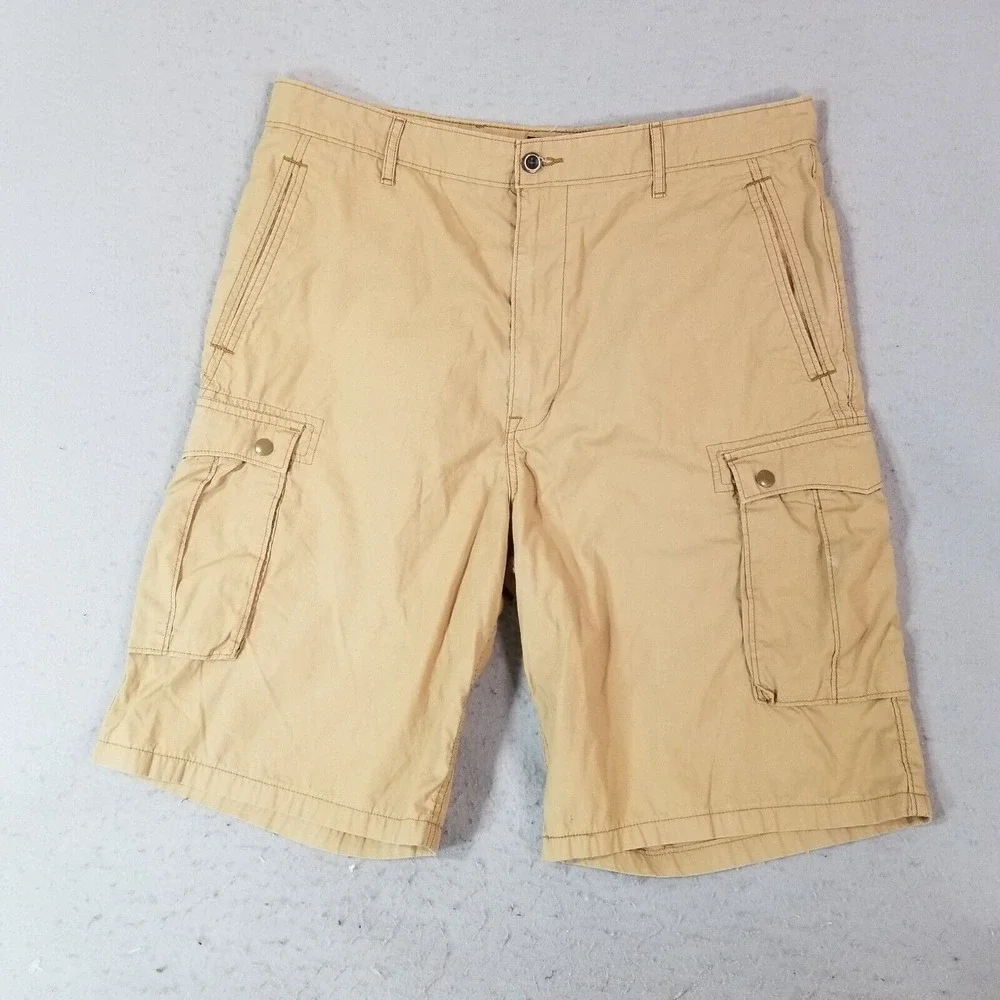 Levi's cargo shorts men's 36x11 beige outdoor‎ Urban grunge